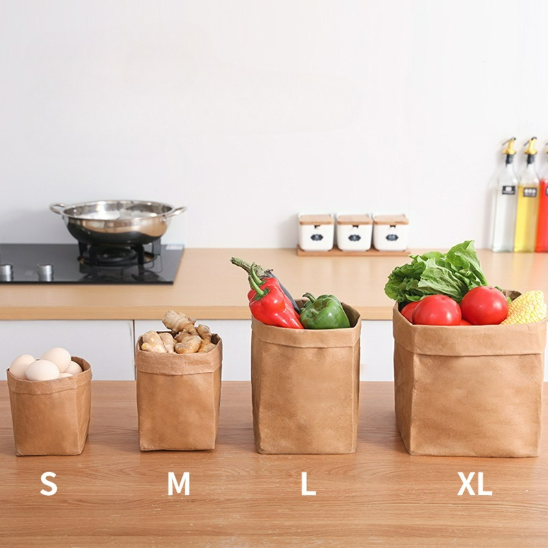 Food Storage In Plants - أكياس ورقية قابلة للغسل وإعادة الاستخدام