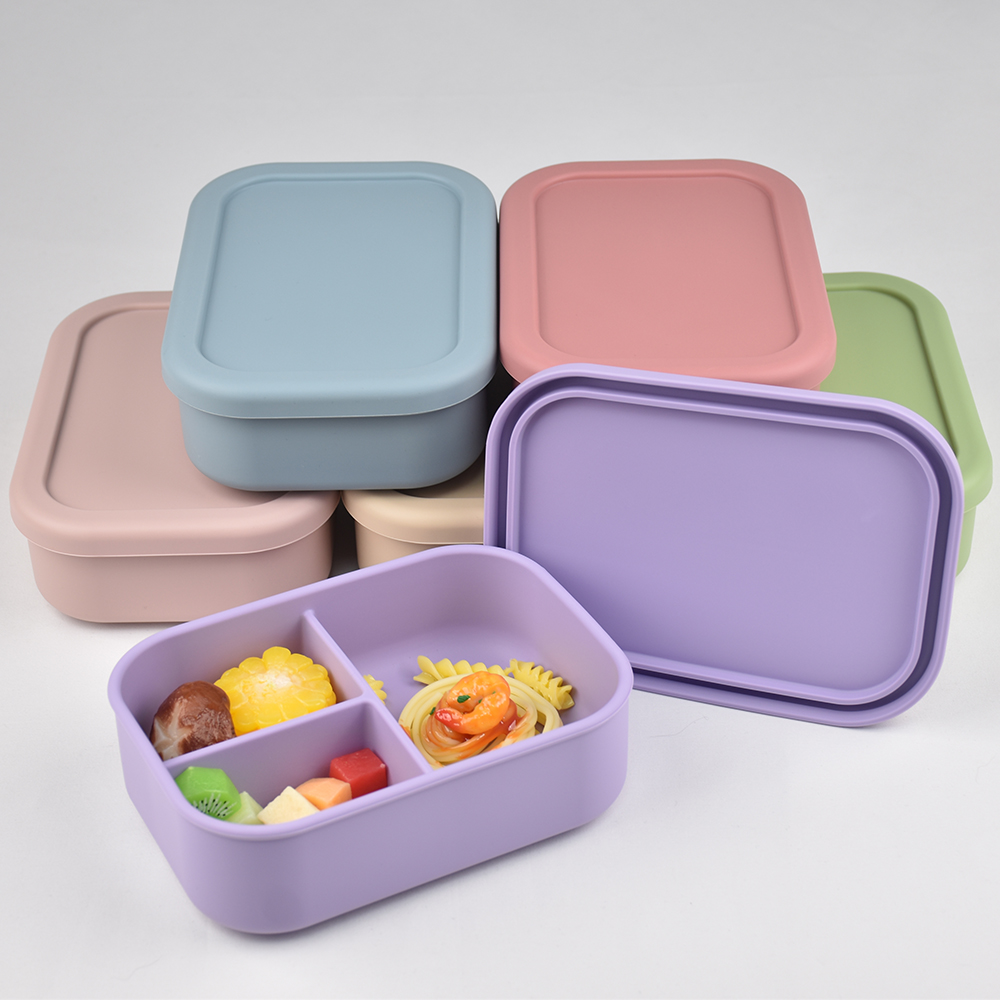 Food Storage 30 Years - صندوق غداء بينتو من السيليكون مكون