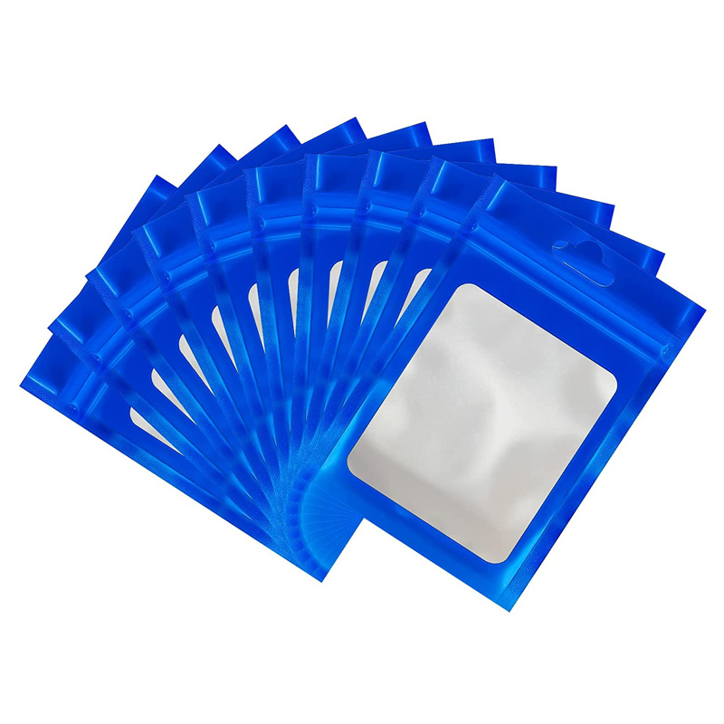 Food Storage Mylar Bags - 1000 قطعة أكياس مايلر الزرقاء حقيبة