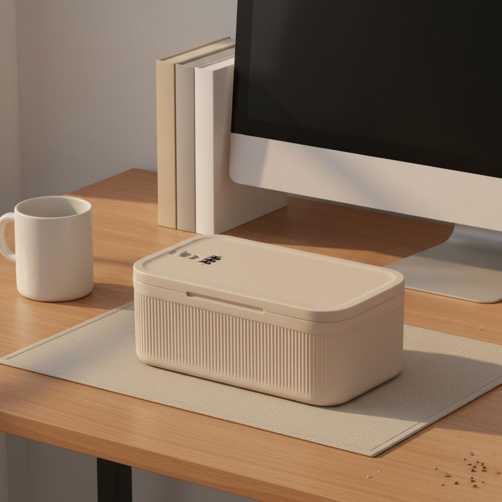 Food Storage Lock Box - صندوق قفل بقفل رقمي، مقاوم للروائح،