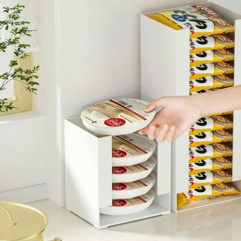 Food Storage For Pantry - صندوق تخزين النودلز الفورية متعدد الوظائف
