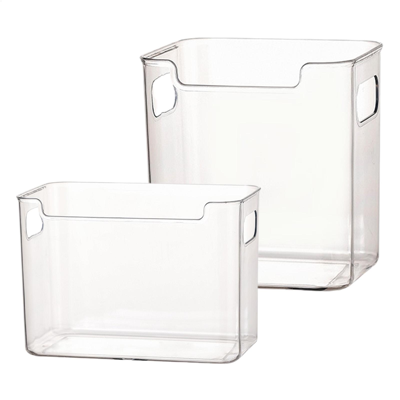 Food Storage For Pantry - صناديق ثلاجة شفافة بمقابض لتنظيم الأطعمة