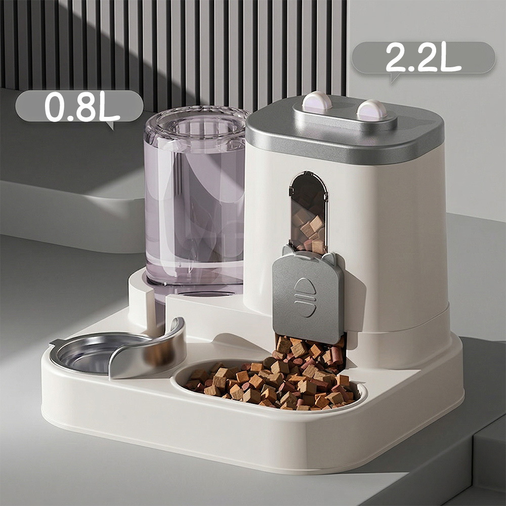 Food Storage Large Plastic Containers - وعاء طعام أوتوماتيكي للكلاب والقطط مع