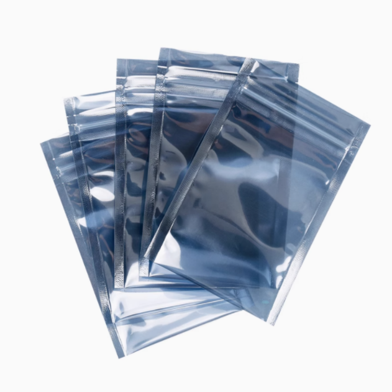 Food Storage Bags Zip Lock Pouch - 100 قطعة مكافحة ساكنة التدريع كيس