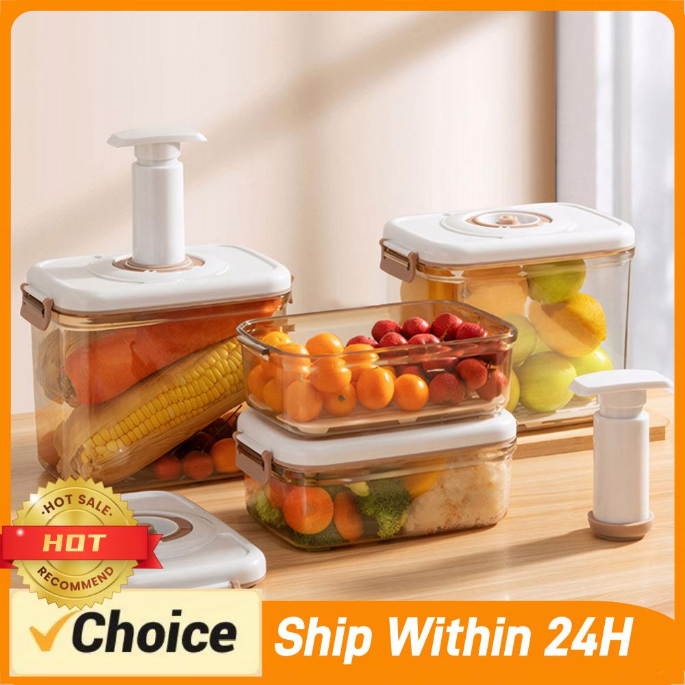 Food Storage Vacuum Pump - حاوية تخزين طعام مفرغة من الهواء