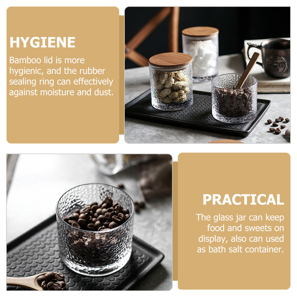 Food Storage Glass Container Set - وعاء تخزين زجاجي محكم الإغلاق بغطاء