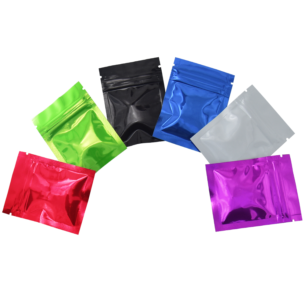 Food Storage Mylar Bags - 500 قطع 6x8 سنتيمتر صغيرة Reclosable