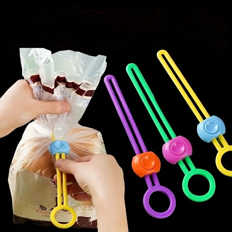 Food Storage No Plastic - مشبك محمول لختم الطعام ، مشابك