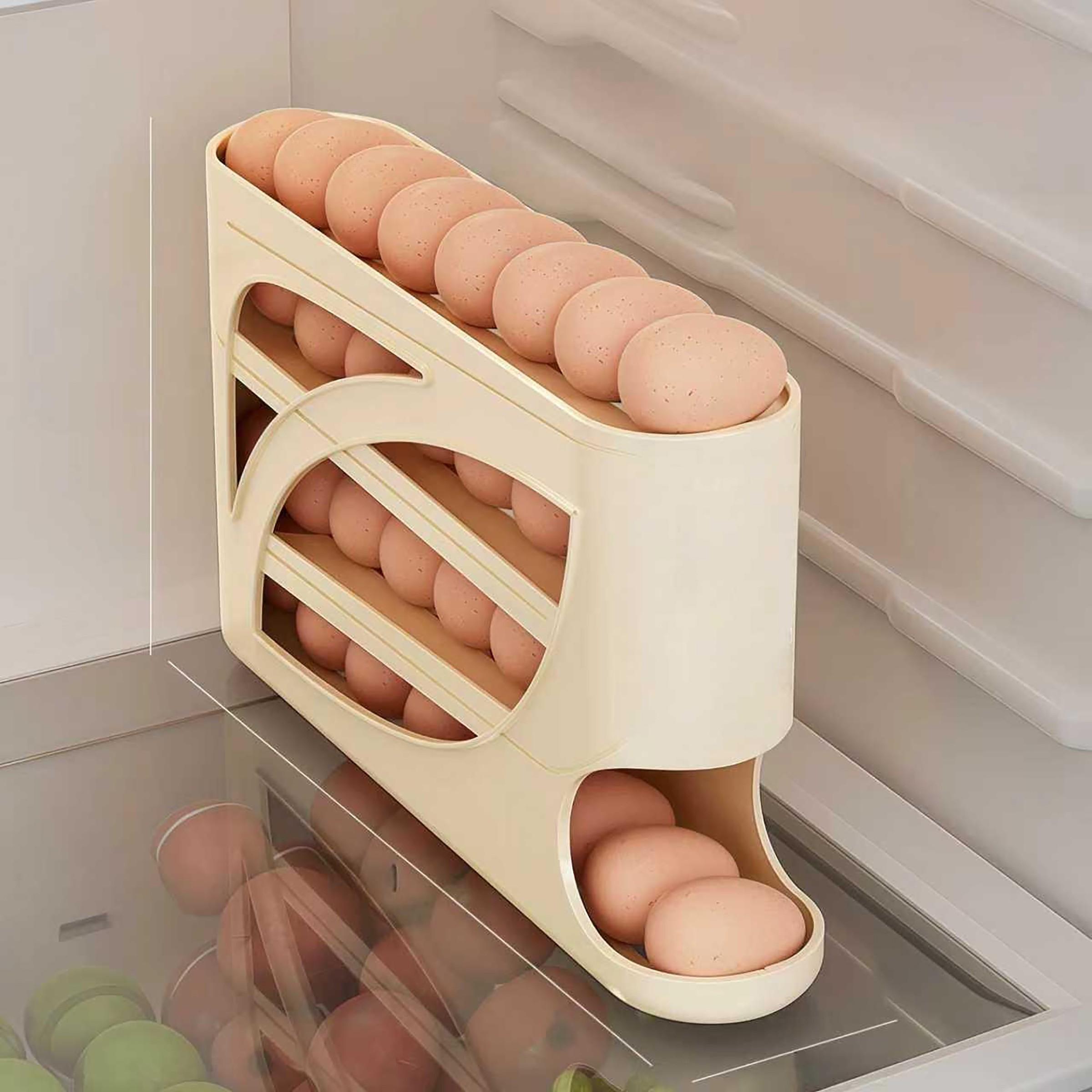 Egg Storage Holder - موزع بيض دوار للثلاجة - حامل