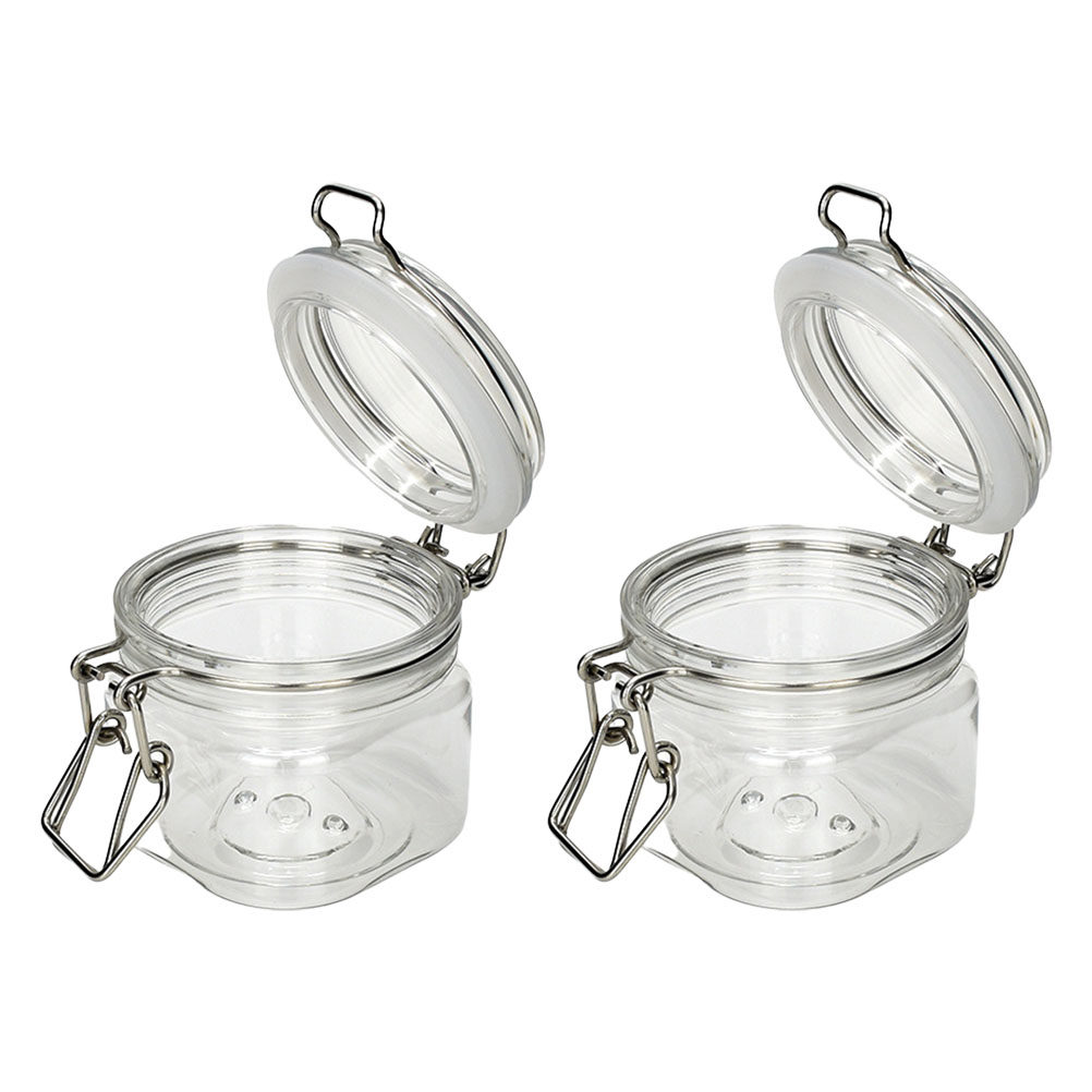 Food Storage Plastic Container - قطعتان من أوعية التخزين المحكمة الإغلاق،