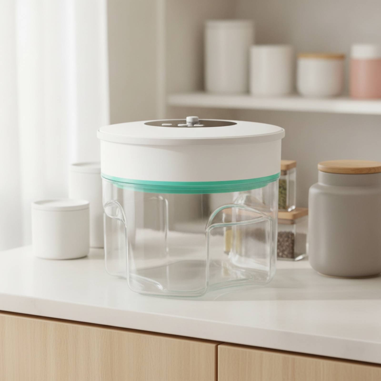 Food Storage Vacuum Pump - وعاء تخزين مفرغ الهواء، حاوية طعام