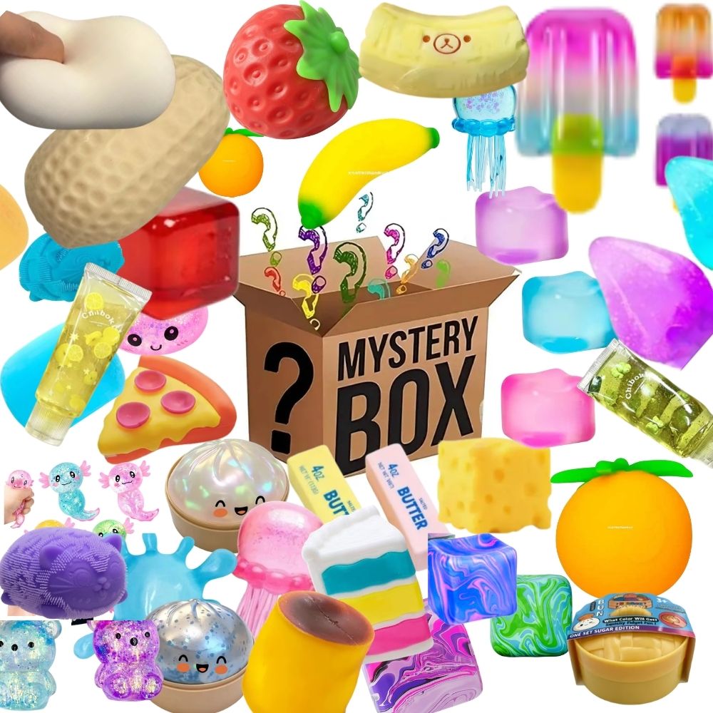 Food Storage Lock Box - صندوق مفاجآت رائج: لعبة سكويشي موتشي