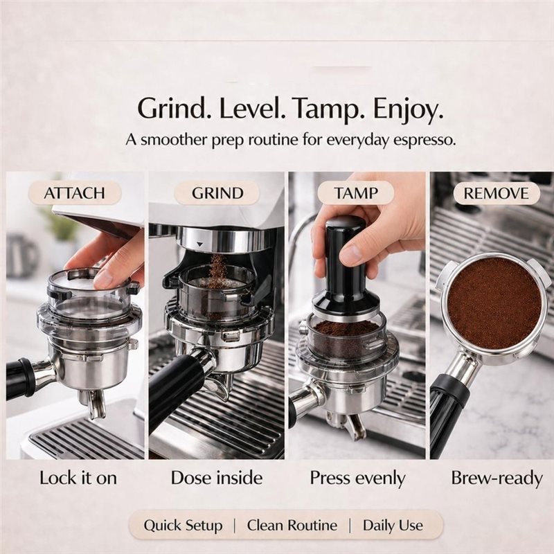 Breville Espresso Barista Touch - قمع الجرعات B15C بقطر 54 مم