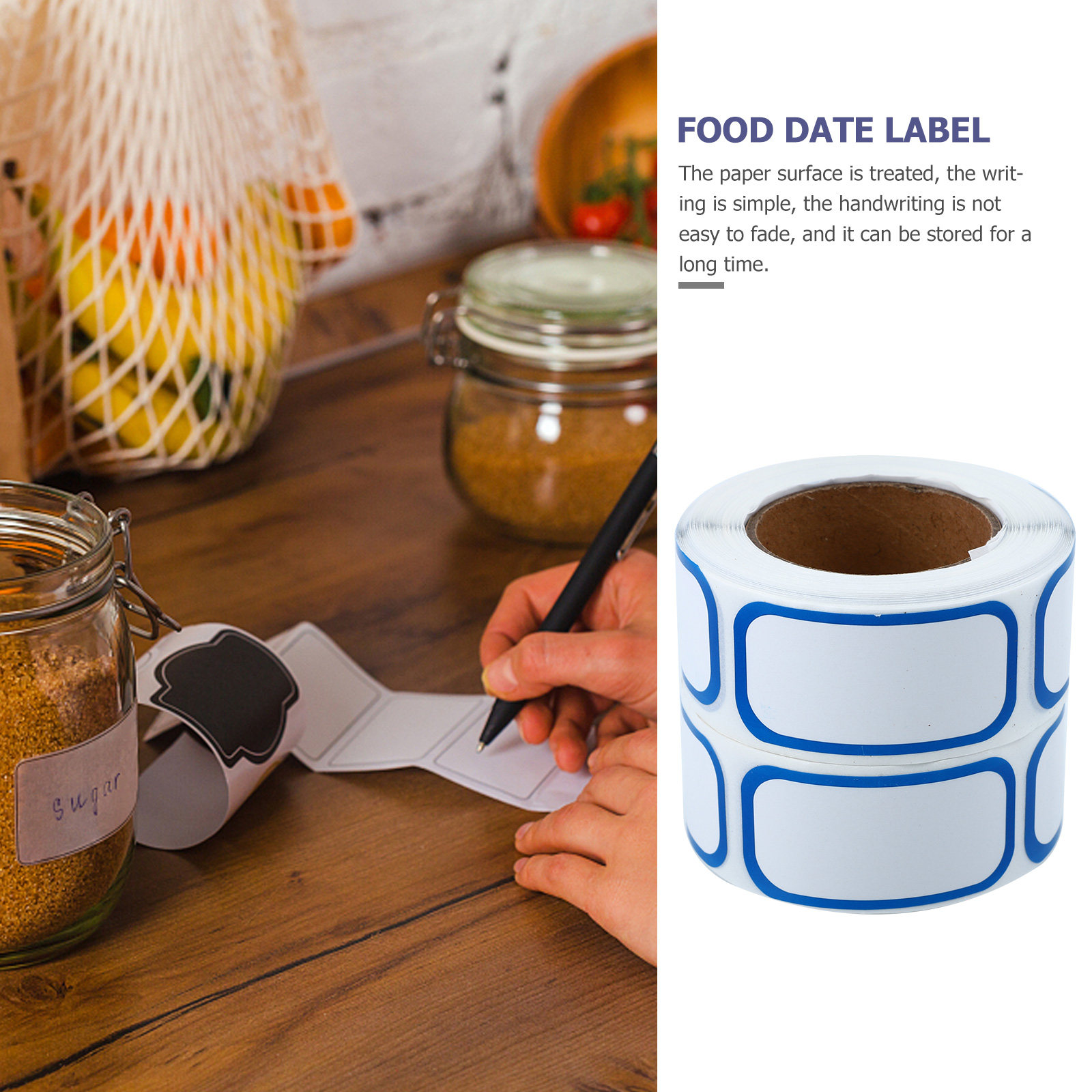 Food Storage Expiration Dates - 6 لفات من ملصقات تحديد التاريخ
