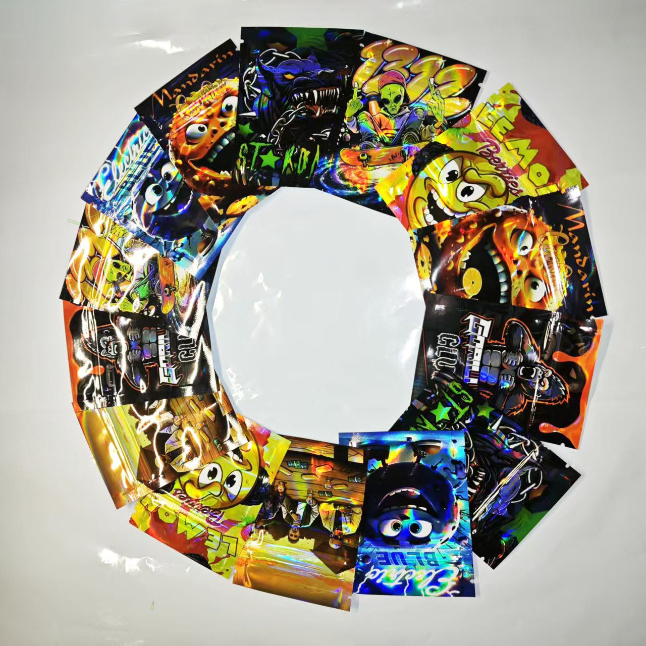Food Storage Mylar Bags - أكياس مايلر مانعة للرائحة 1 جرام،