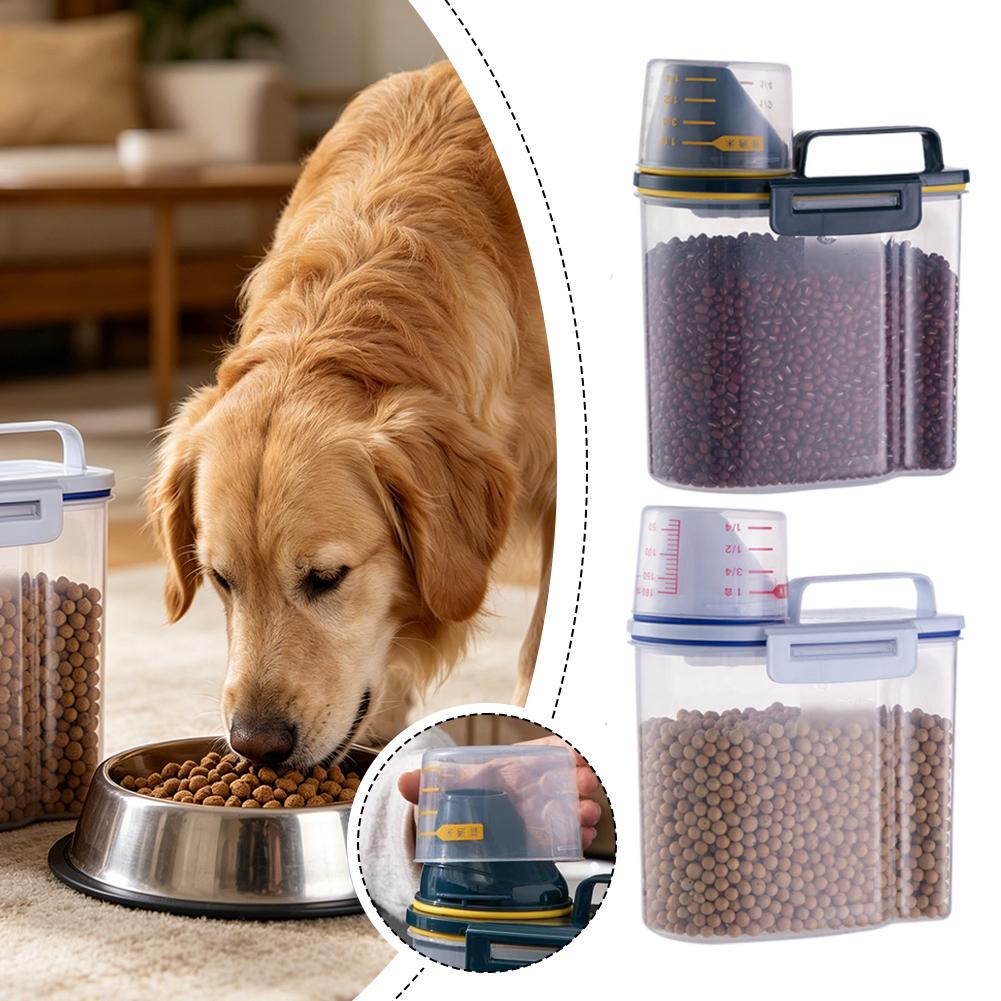 Food Storage No Plastic - حاوية تخزين طعام الحيوانات الأليفة البلاستيكية