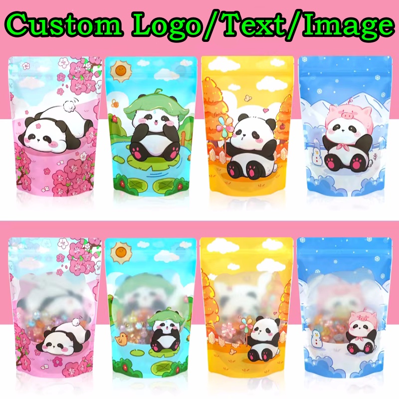 Food Storage Bags Zip Lock Pouch - 100 قطعة أكياس تخزين قائمة بذاتها