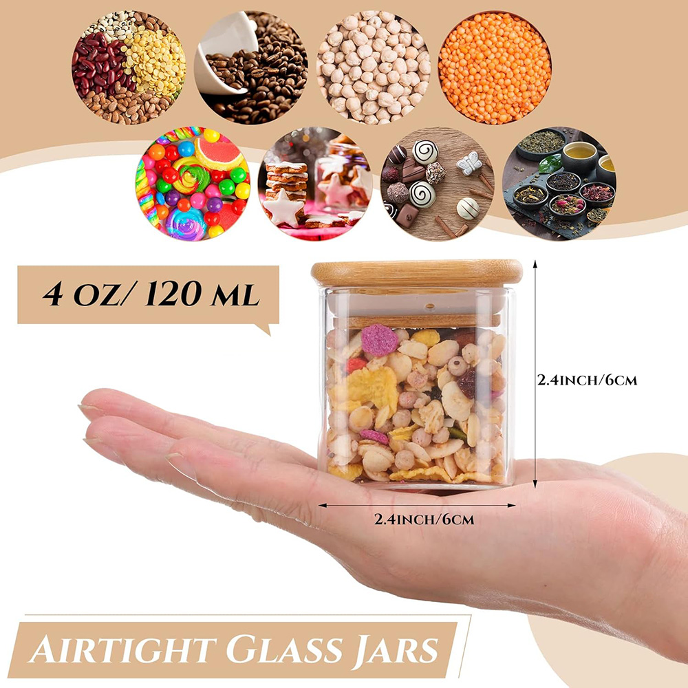 مجموعة برطمانات زجاجية مكونة م - مراجعة Food Storage Glass Container Set وسعره