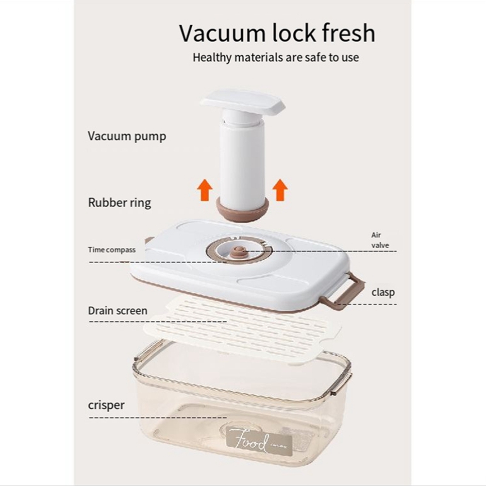 حاويات ABLG لتخزين الطعام بمضخ - مراجعة Food Storage Vacuum Pump وسعره