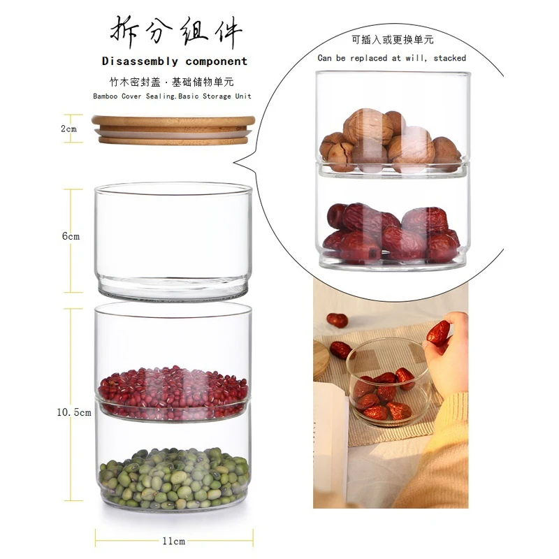 مجموعة جديدة من حاويات زجاجية  - مراجعة Food Storage Glass Container Set وسعره