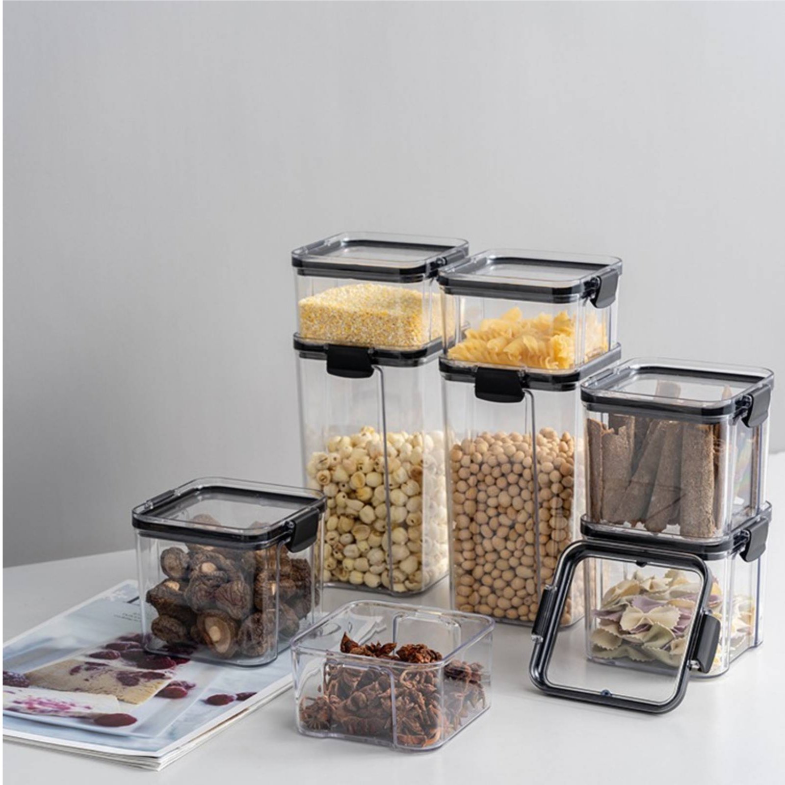 حاوية تخزين طعام محكمة الإغلاق - مراجعة Food Storage Plastic Container وسعره