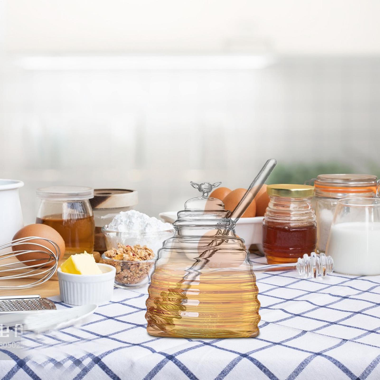 وعاء عسل زجاجي بغطاء، آمن وعدي - مراجعة Food Storage 30 Years وسعره