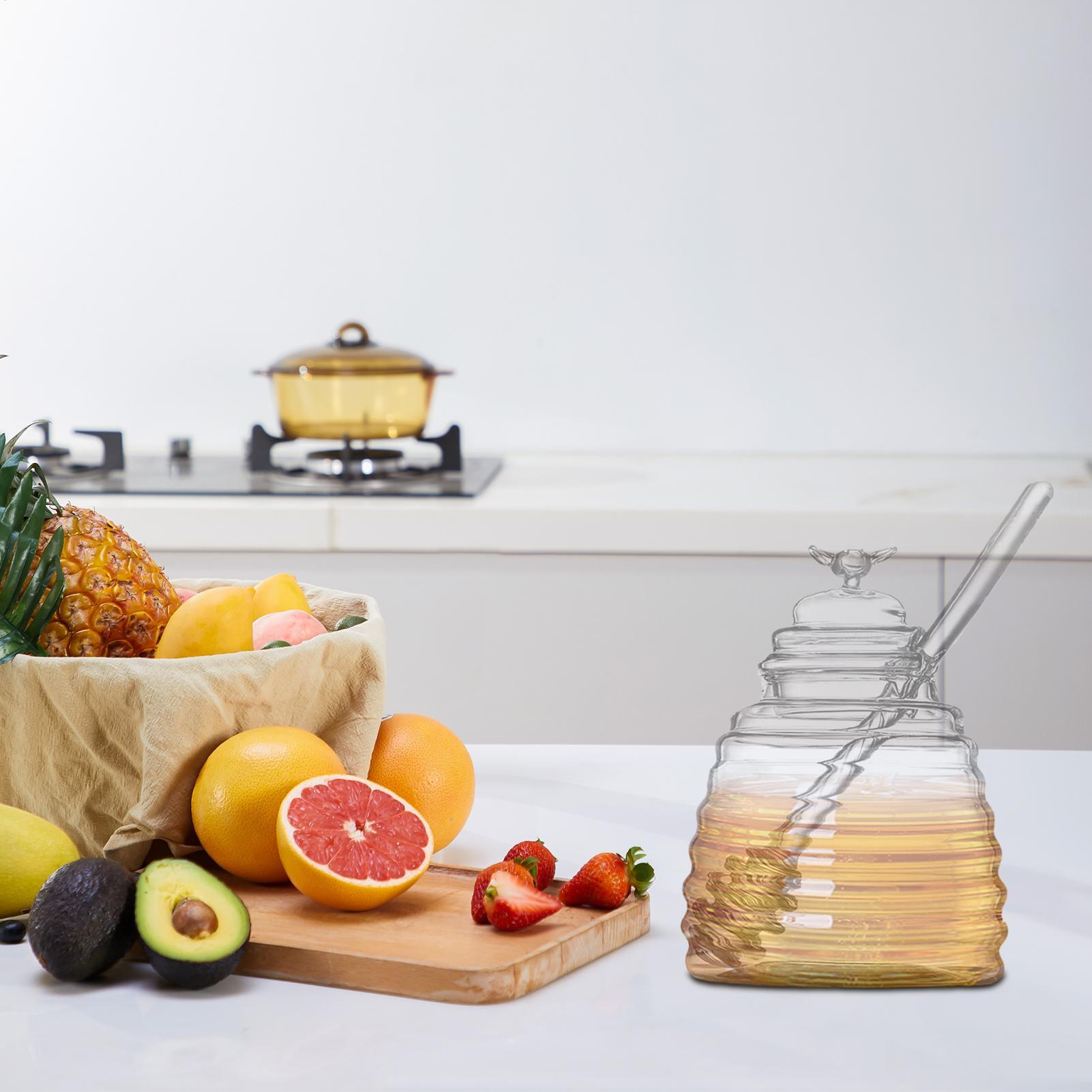 وعاء عسل زجاجي بغطاء، آمن وعدي - مراجعة Food Storage 30 Years وسعره