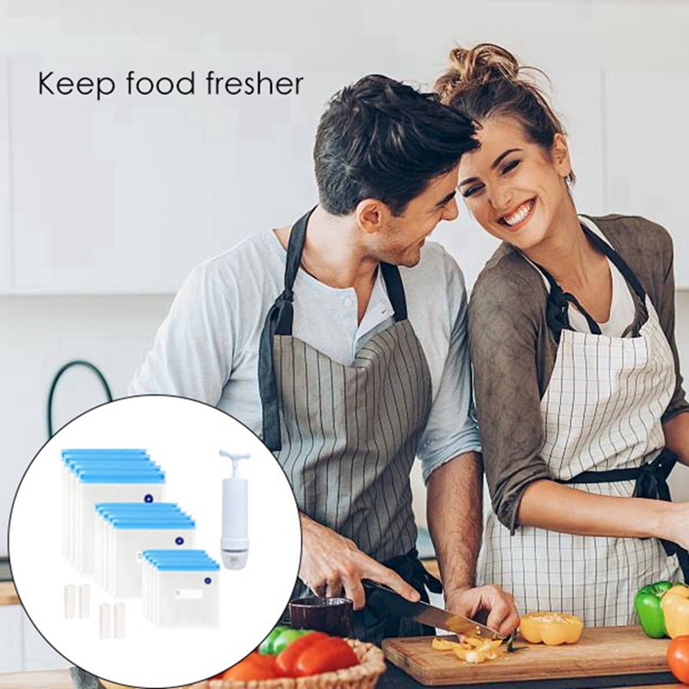أكياس سوس فيد من HIWS، 20 قطعة - مراجعة Food Storage Vacuum Pump وسعره