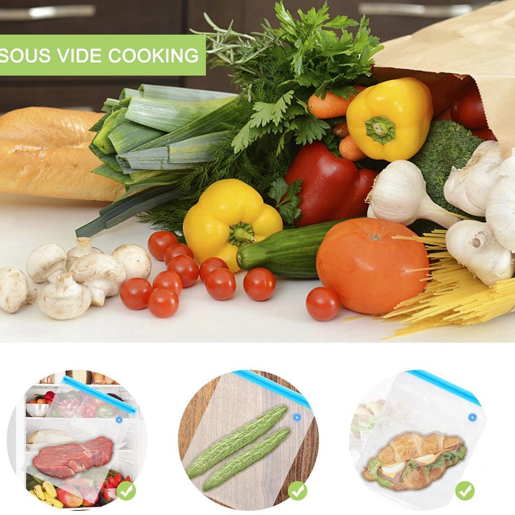 أكياس سوس فيد من HIWS، 20 قطعة - مراجعة Food Storage Vacuum Pump وسعره
