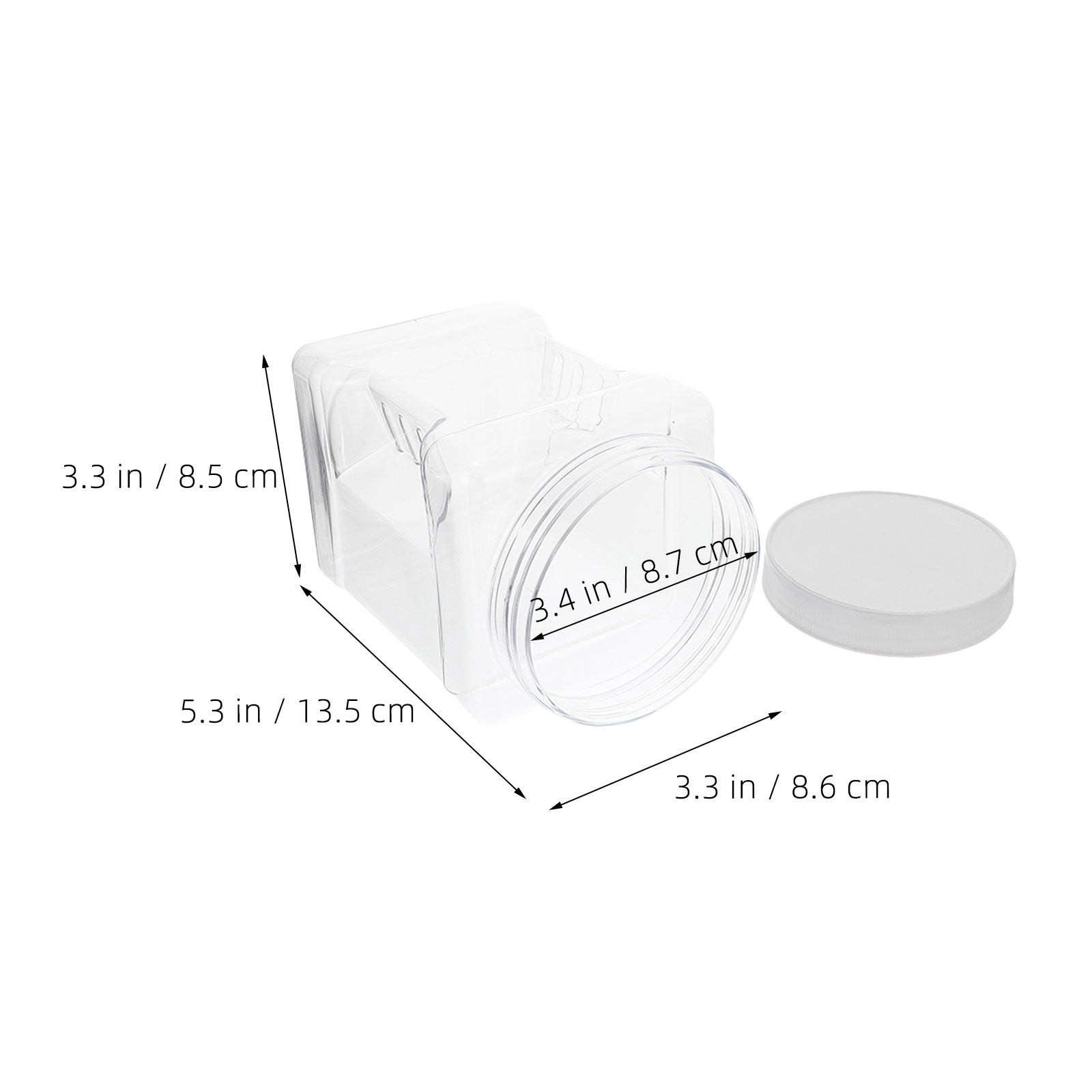 6 قطع من الحاويات البلاستيكية  - مراجعة Food Storage Plastic Container وسعره