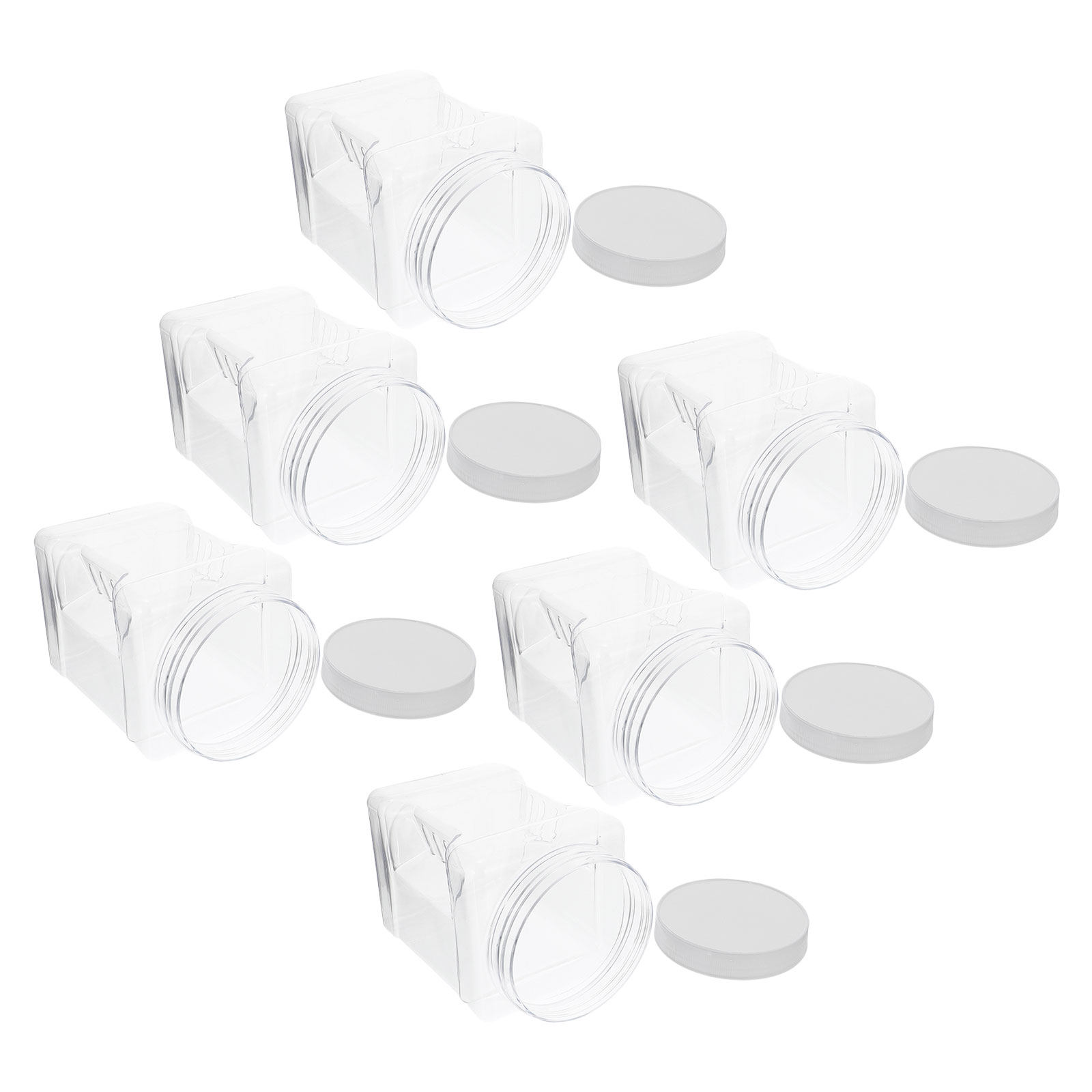 6 قطع من الحاويات البلاستيكية  - مراجعة Food Storage Plastic Container وسعره