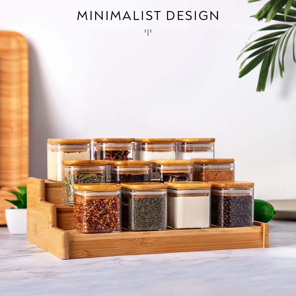 مجموعة برطمانات زجاجية مزودة ب - مراجعة Food Storage Glass Container Set وسعره