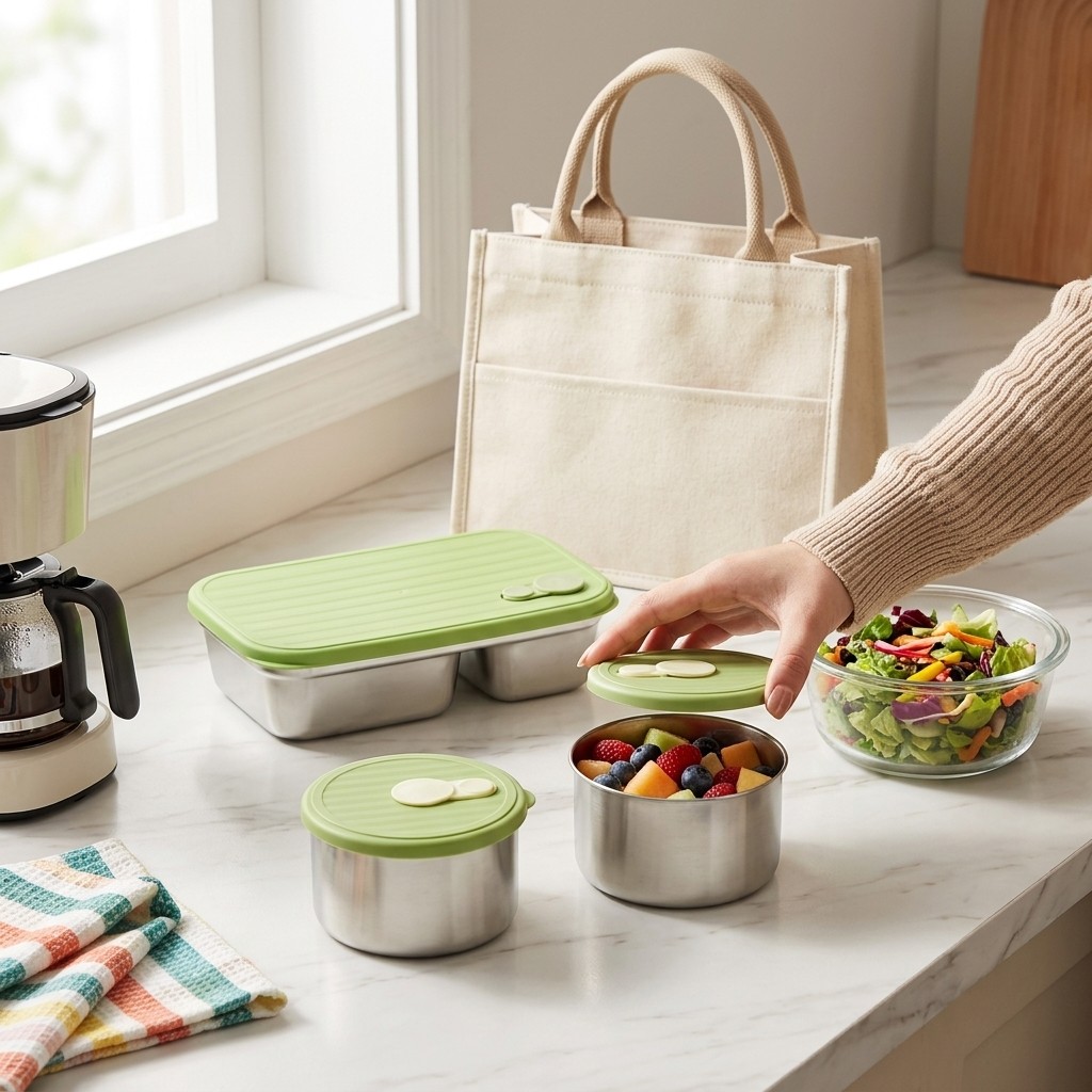 صندوق غداء آمن للميكروويف من ا - مراجعة Food Storage 30 Years وسعره