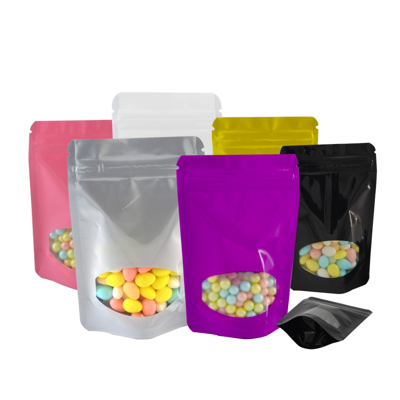 أكياس قابلة للغلق مع نافذة شفا - مراجعة Food Storage Bags Zip Lock Pouch وسعره