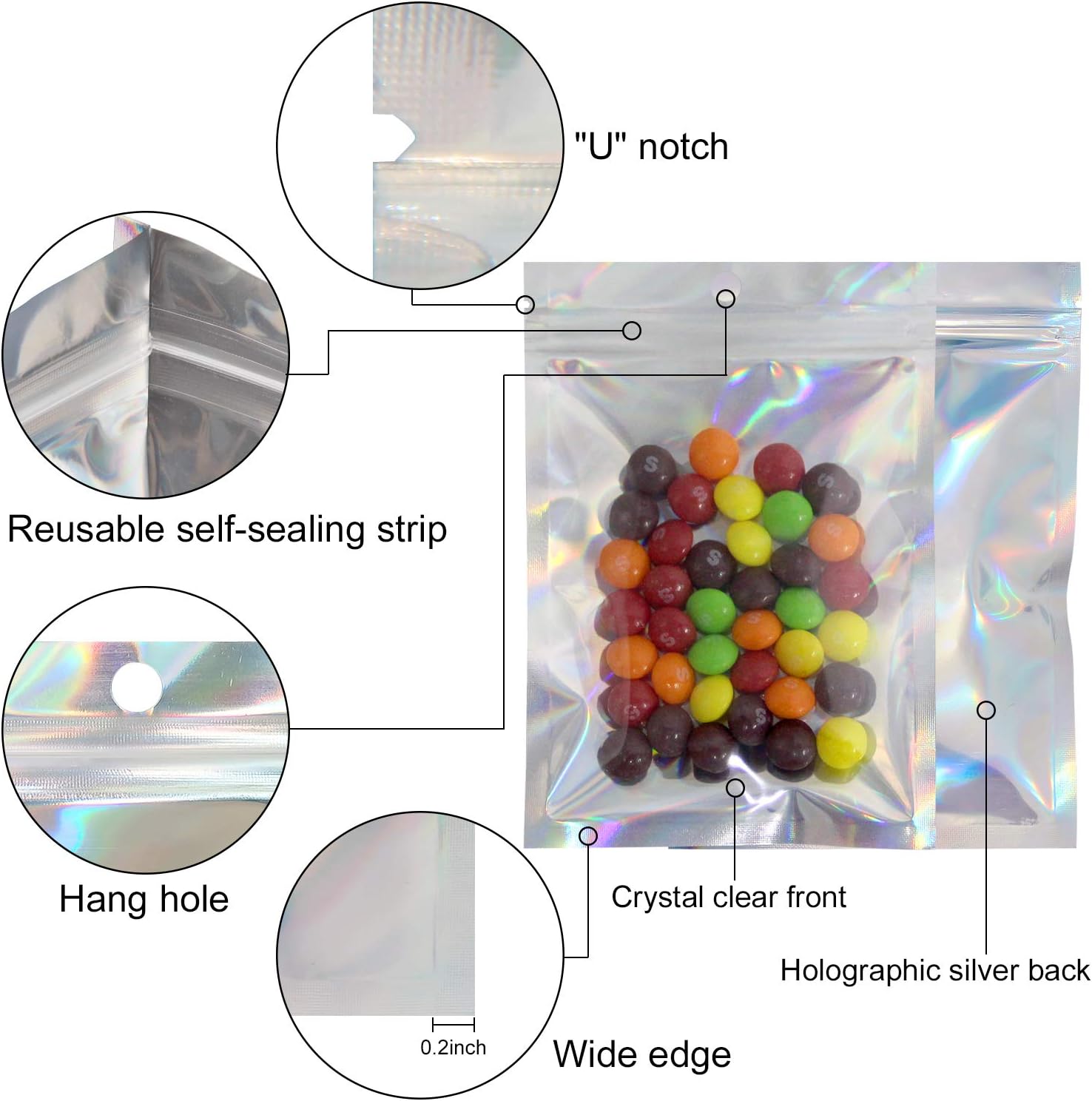 أكياس بلاستيكية مانعة للتسرب ب - مراجعة Food Storage Bags Zip Lock Pouch وسعره