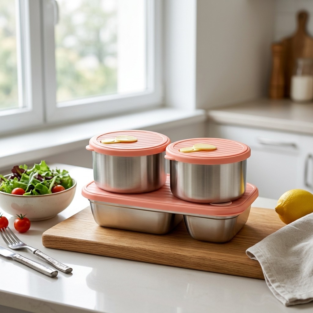 صندوق غداء آمن للميكروويف من ا - مراجعة Food Storage 30 Years وسعره