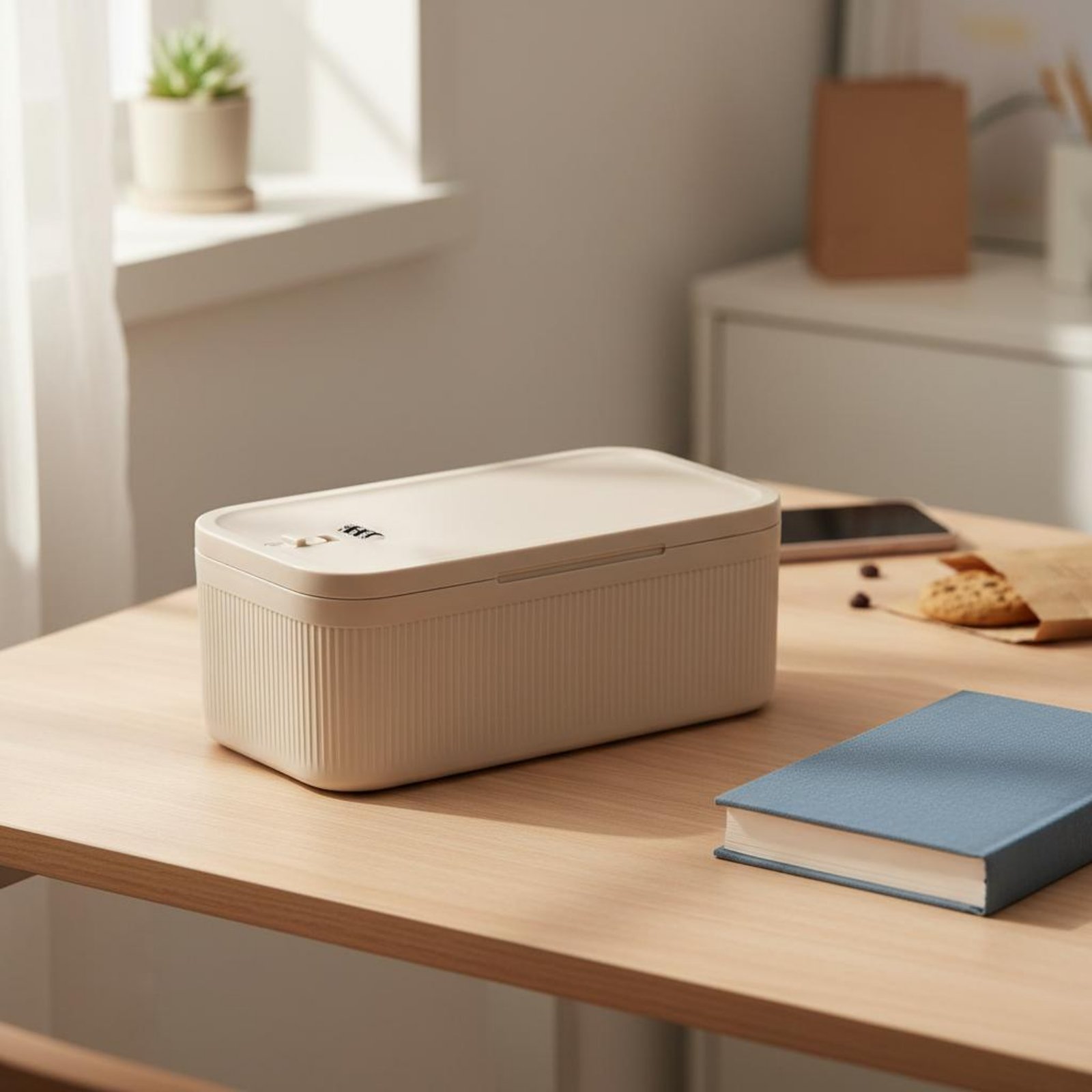 صندوق قفل بقفل رقمي، مقاوم للر - مراجعة Food Storage Lock Box وسعره