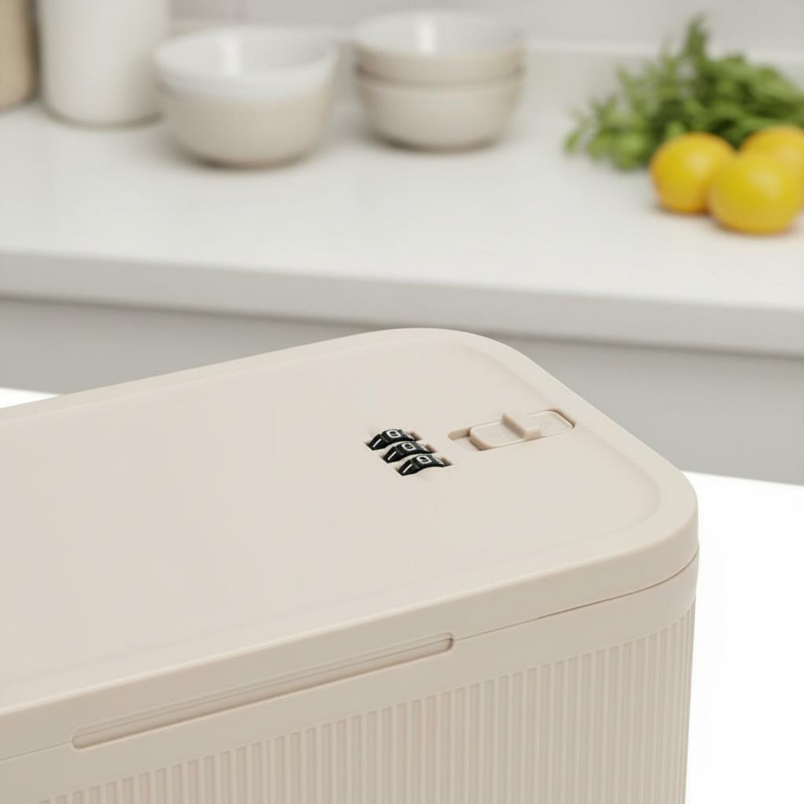 صندوق قفل بقفل رقمي، مقاوم للر - مراجعة Food Storage Lock Box وسعره