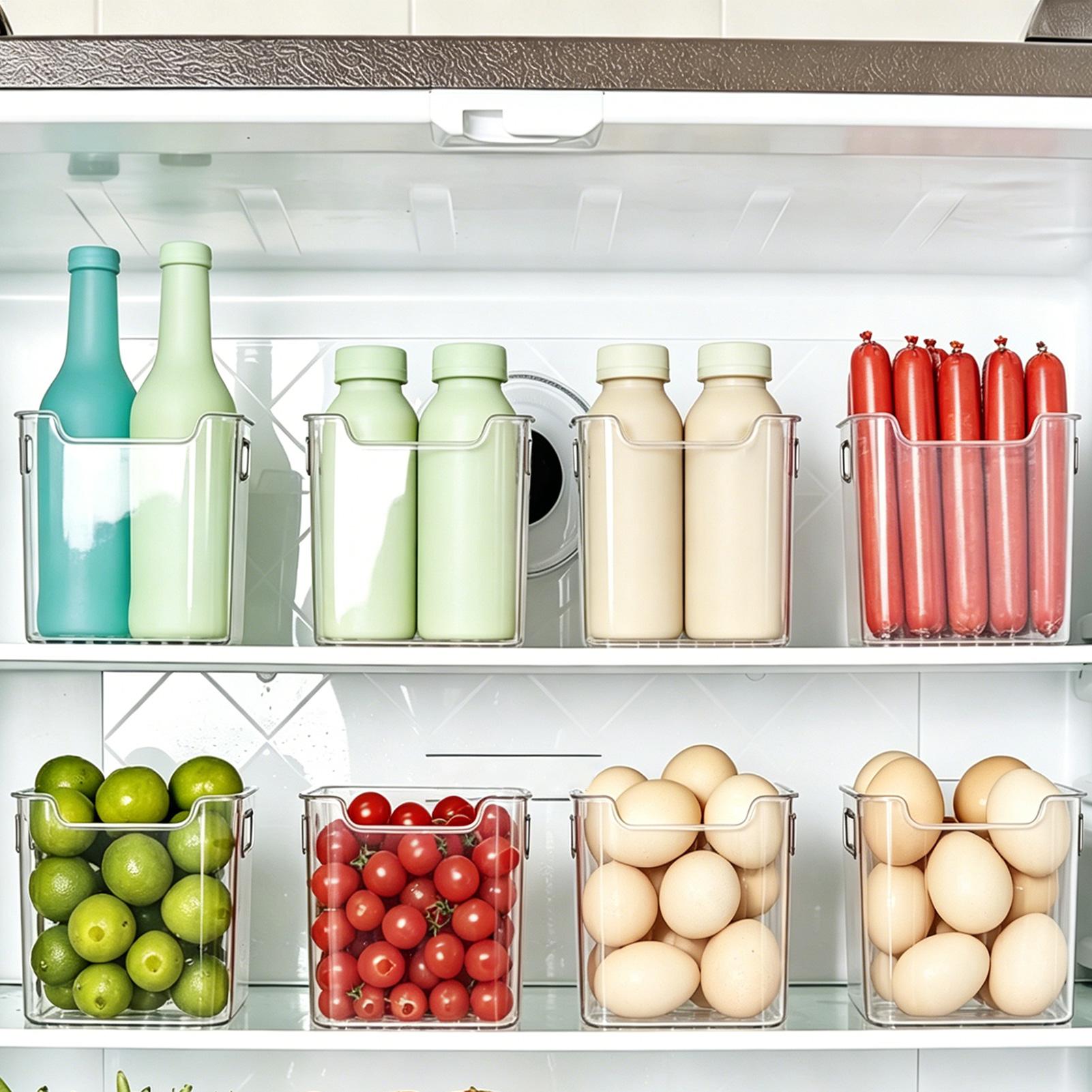 صناديق ثلاجة شفافة بمقابض لتنظ - مراجعة Food Storage For Pantry وسعره