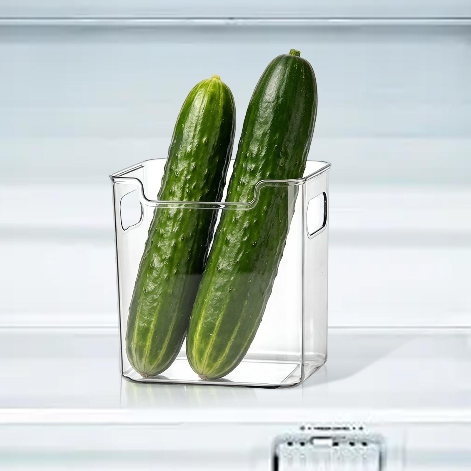 صناديق ثلاجة شفافة بمقابض لتنظ - مراجعة Food Storage For Pantry وسعره