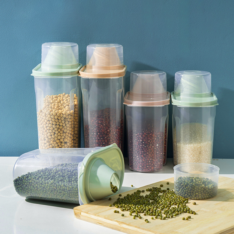 خزان كبير لتخزين الحبوب في الم - مراجعة Food Storage Large Plastic Containers وسعره