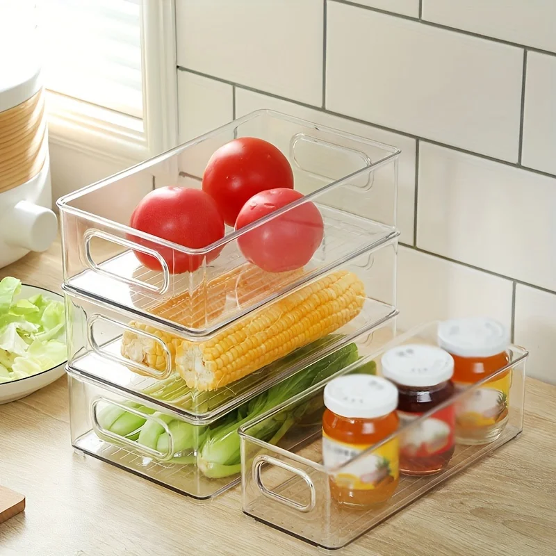 صندوق تخزين شفاف للثلاجة مع مق - مراجعة Food Storage No Plastic وسعره