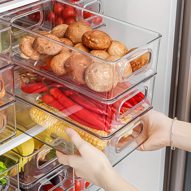 صندوق تخزين شفاف للثلاجة مع مق - مراجعة Food Storage No Plastic وسعره