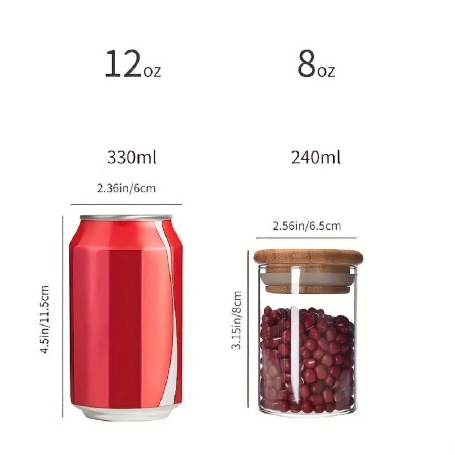 برطمان تخزين زجاجي محكم الغلق  - مراجعة Food Storage Glass Container Set وسعره
