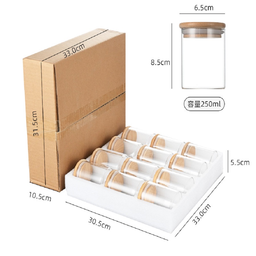 برطمان تخزين زجاجي محكم الغلق  - مراجعة Food Storage Glass Container Set وسعره