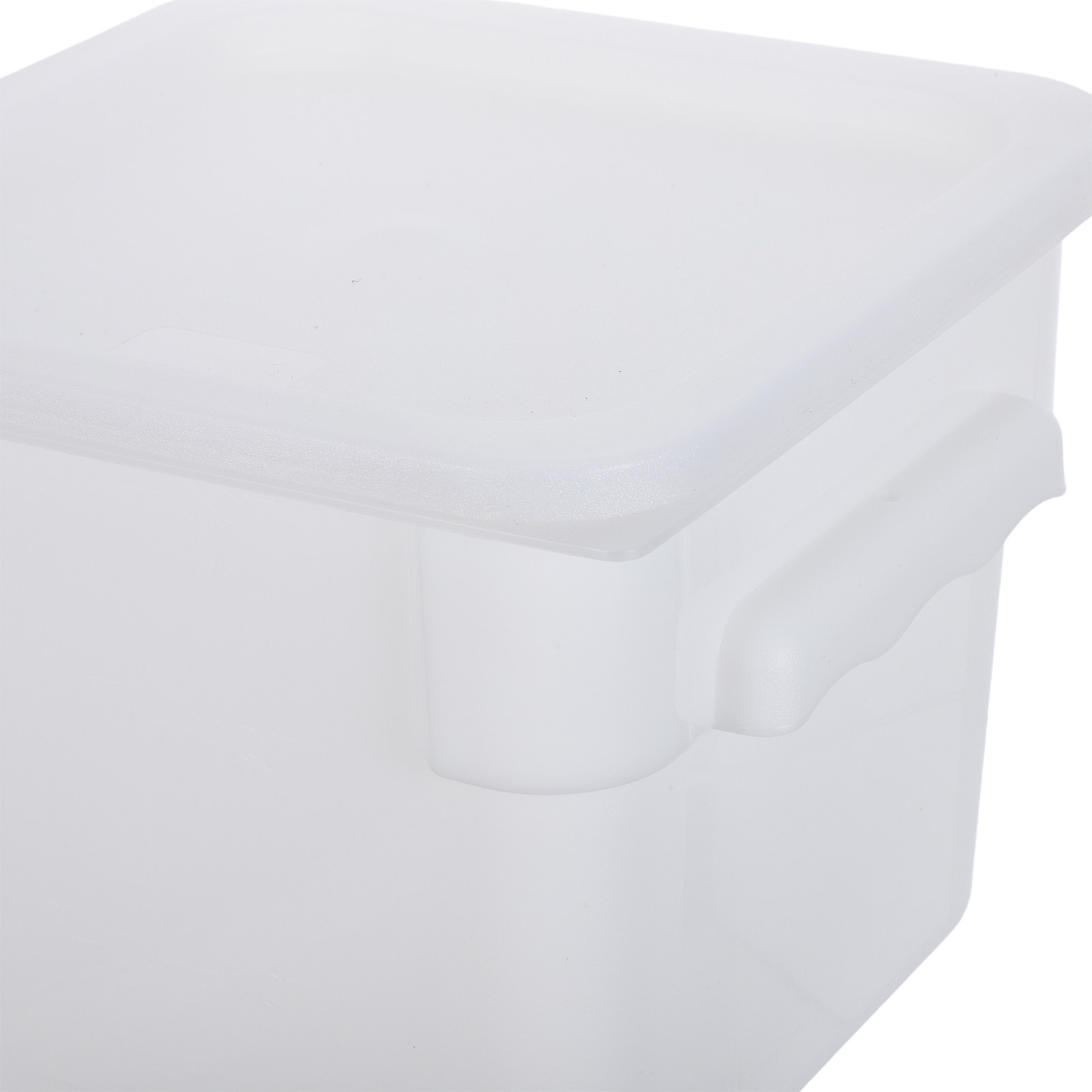 دلو تخزين بلاستيكي أبيض سعة 6  - مراجعة Food Storage For Pantry وسعره