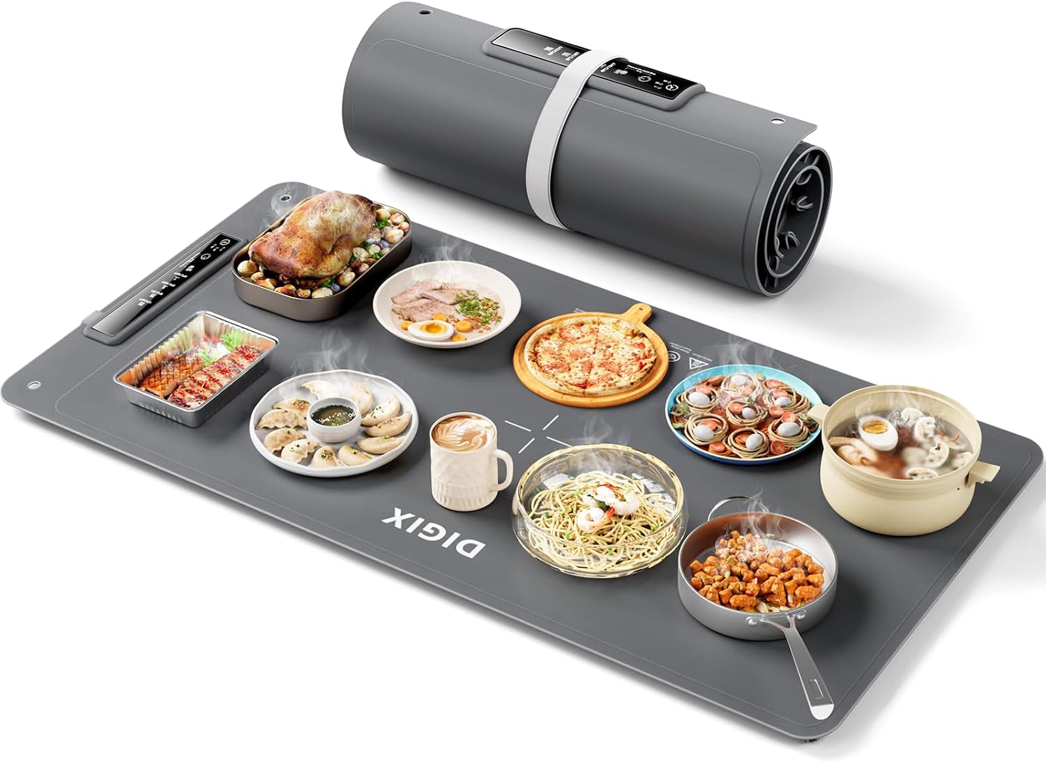 سجادة تسخين الطعام XXL مقاس 36 - مراجعة Portable Food Warmer وسعره