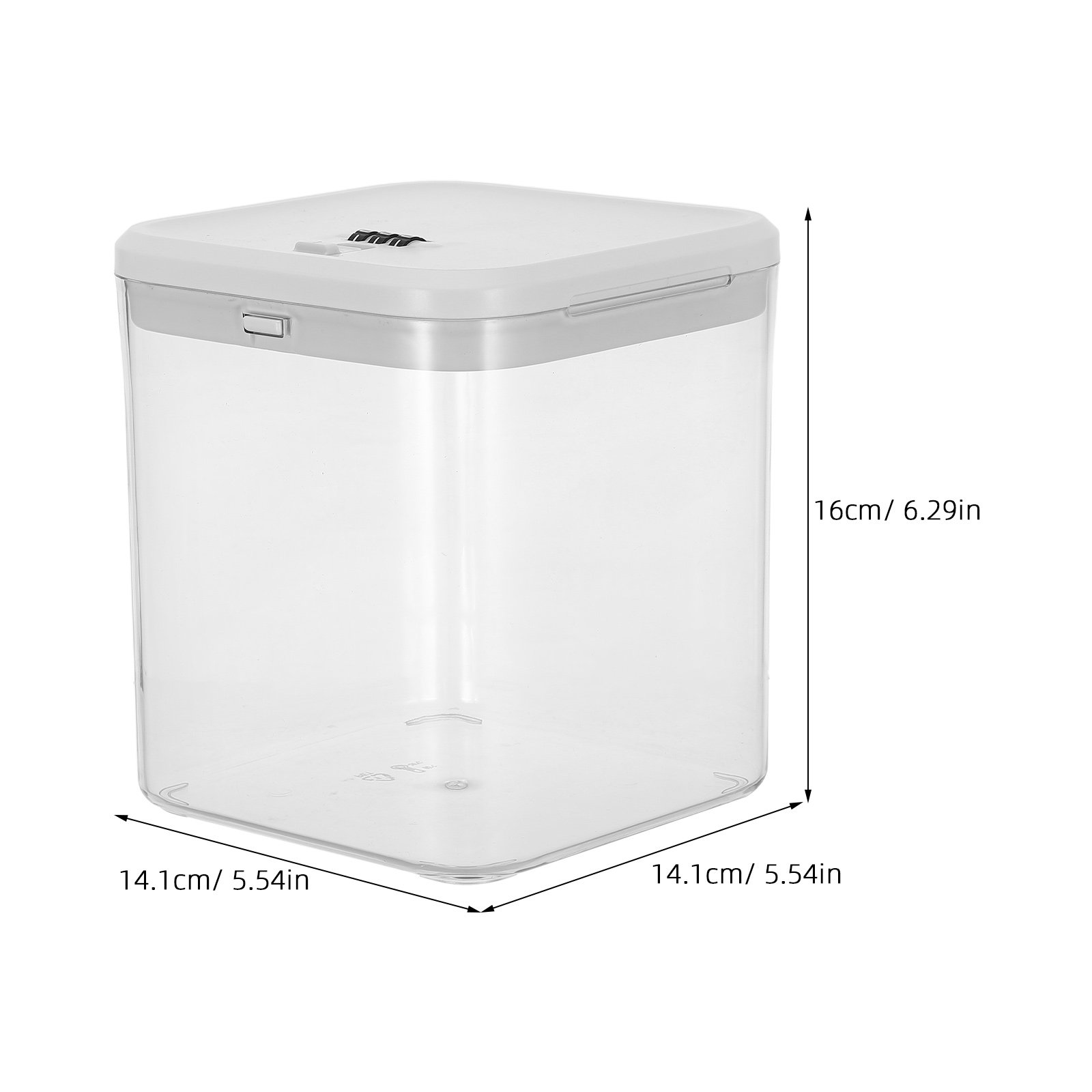 صندوق تخزين شفاف للثلاجة مع قف - مراجعة Food Storage Lock Box وسعره