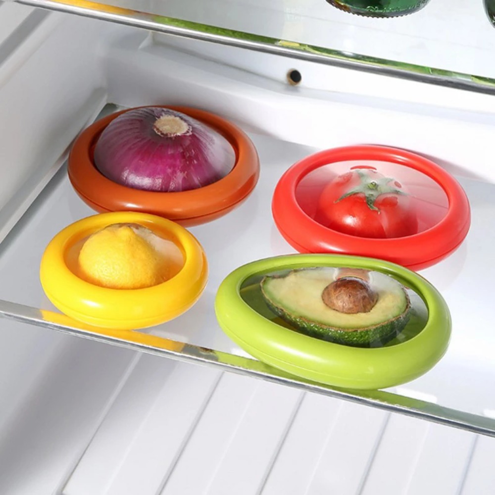 صندوق شفاف لحفظ الأفوكادو الطا - مراجعة Food Storage Plastic Container وسعره