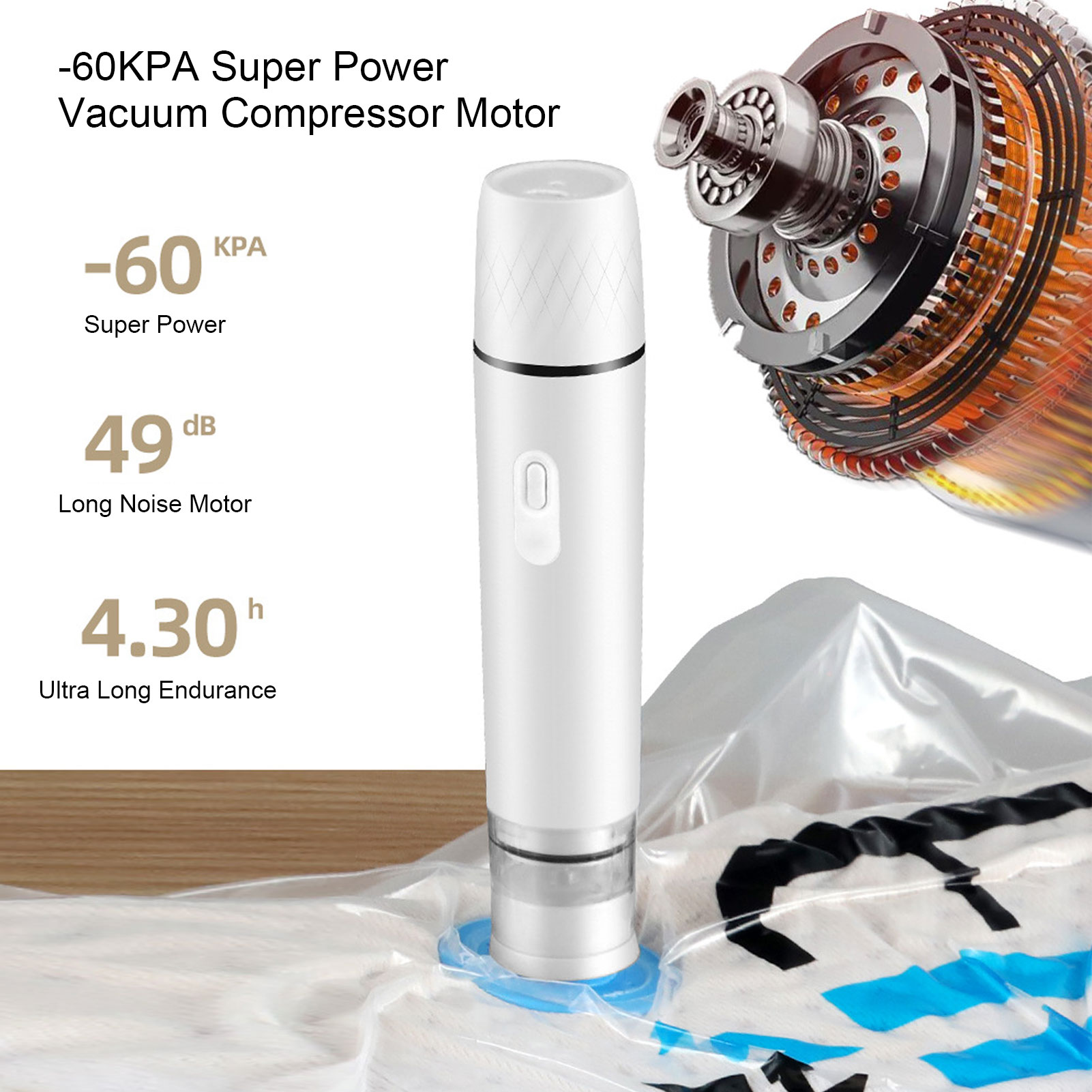 مضخة هواء كهربائية محمولة بالي - مراجعة Food Storage Vacuum Pump وسعره